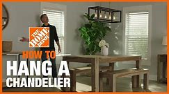 How to Hang a Chandelier with Multiple Lights | The Home Depot