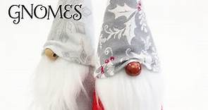Sew CHRISTMAS GNOMES! Detailed Instructions. Quick and Easy! Free Pattern. Multiple Sizes.