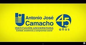 Video institucional de la UNIAJC, Institución Universitaria Antonio José Camacho. 45 Años