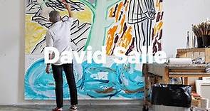 In the Studio with David Salle