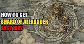 How to get Shard of Alexander Elden Ring