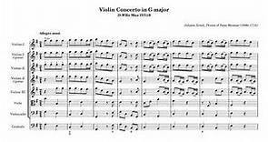 Prinz Johann Ernst von Sachsen-Weimar – Violin Concerto [No. 7] in G major (Bach BWV 592)