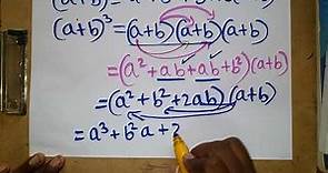 (a+b)3 formula proof