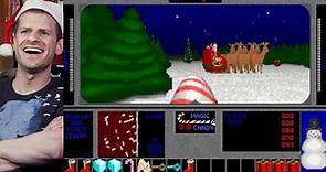 Christmas FPS Santa's Rescue From 1996 (Pie in the Sky 3D Game Creation System)