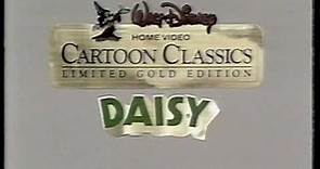 Cartoon Classics Limited Gold Edition - Daisy South African VHS Opening (Disney) 1987?