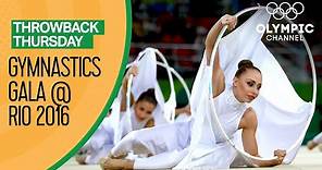 Gymnastics Gala Performance at Rio 2016 | Throwback Thursday