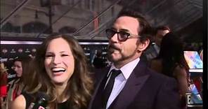 Robert Downey Jr & Susan Downey talk about their baby Exton for the first time!
