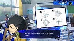 Which spiral is not an algebraic spiral in Persona 3 Reload?