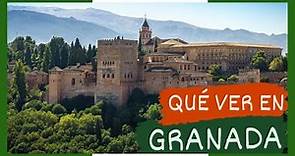 GUÍA COMPLETA ▶ Qué ver en la CIUDAD de GRANADA (ESPAÑA) 🇪🇸 🌏 Turismo y viajes a ANDALUCÍA