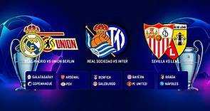 DIRECTO CHAMPIONS I Real Madrid - Union Berlin, Real Sociedad - Inter de Milan y Sevilla - Lens