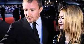 Madonna and Guy Ritchie at the premier of Revolver