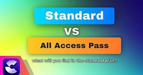 Standard vs All Access Pass