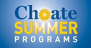 Summer Programs at Choate Rosemary Hall