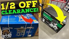 Epic Clearance Table Saw, 12" Miter Saw and More @ Lowe's!