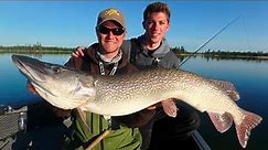 Sightfishing Monster Pike and Trout Combo ft. Jon B. (Manitoba Northern Region)