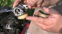 1 of 3 Lawnmower Carb Carburetor Repair Rebuild Kit - Briggs & Stratton 5 HP Engine
