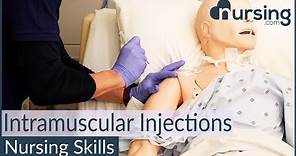 Intramuscular Injection Techniques (Nursing Skills)