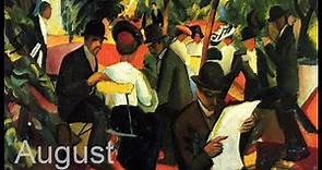 August Macke (1887-1914). Expresionismo. #puntoalarte