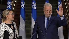 Discours de démission de Philippe Couillard