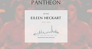 Eileen Heckart Biography - American actress (1919–2001)