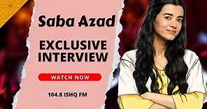 Exclusive Hindi Interview with Saba Azad | Saba Azad | saba azad and hrithik roshan
