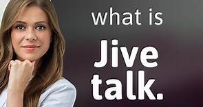Unraveling the Swing of Words: The World of Jive Talk