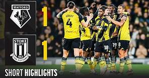 HARD-FOUGHT POINT! 👊 | Watford 1-1 Stoke City | Short Highlights
