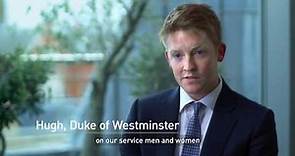 Hugh Grosvenor (7th Duke of Westminster) about his father and DNRC