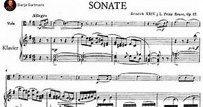Prince Heinrich XXIV Reuss of Köstritz - Viola Sonata, Op. 22 (1904)
