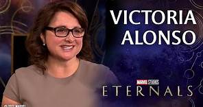 Victoria Alonso on the Heart of Marvel Studios' Eternals | Red Carpet Live