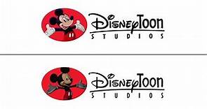 DisneyToon Studios logo comparison (original and remake)