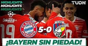 Resumen y goles | Bayern 5-0 Viktoria Plzen | Liga Mx Apertura 22 -J17 | TUDN