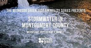Stormwater in Montgomery County, Maryland