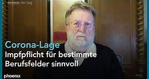 Prof. Thomas Mertens zu den Beratung ärztlicher Verbände zur Auffrischungssimpfung am 19.11.21