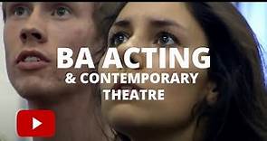 East 15 Acting School | BA Acting & Contemporary Theatre