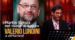 "Martin Schulz nel ruolo di Kapò", Valerio Lundini a diMartedì