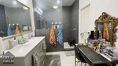 Large Walk In Tile Shower | Full Bathroom Build