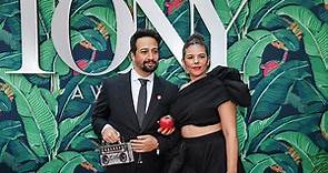 Lin-Manuel Miranda and wife Vanessa Nad attend 2023 Tony Awards