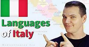 Languages of Italy - (NOT just dialects!)