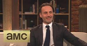 Andrew Lincoln on His Throat Stunt: Episode 416: Talking Dead