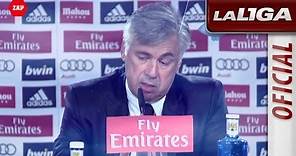 La ceja de Carlo Ancelotti en Gol Zap