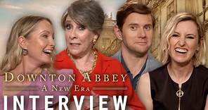 'Downton Abbey: A New Era' Interviews With Allen Leech, Laura Carmichael