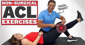 Home Exercises To Rehab An ACL Injury (NON Surgical!)
