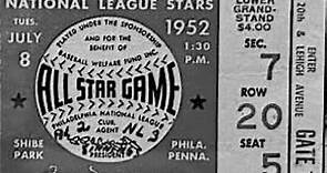 1952 MLB ALL STAR GAME film 7/8/52 Shibe Park Philadelphia 🎥 B&W
