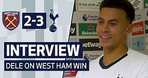 INTERVIEW | DELE ALLI ON WEST HAM WIN | West Ham 2-3 Spurs