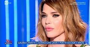 Laura Chiatti: l'uomo che lava i piatti uccide l'eros - La Vita in Diretta 02/05/2023