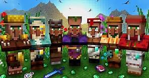 Everything You Need To Know About VILLAGERS In Minecraft!