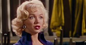 Points were made. Marilyn Monroe as Lorelei Lee in 1953's ‘Gentlemen Prefer Blondes.’ #gentlemenpreferblondes #marilynmonroe #comedy #moviescenes #filmclips #1950s