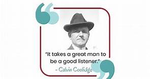 Top 12 Calvin Coolidge Quotes | The Power of Persistence