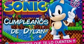 Sonic llega al cumpleaños de Dylan